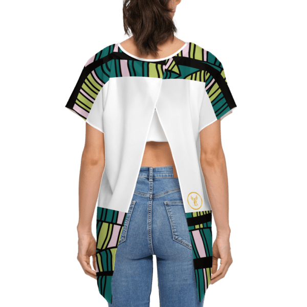 Freedom Women's Open Back Short-Sleeve T-shirt - Image 6