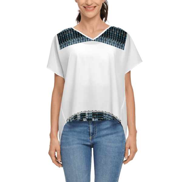 Women's Open Back Short-Sleeve T-shirt - Image 5
