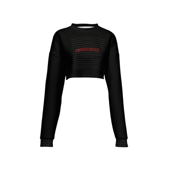 Black Surrounded by U Women’s Cropped Sweatshirt