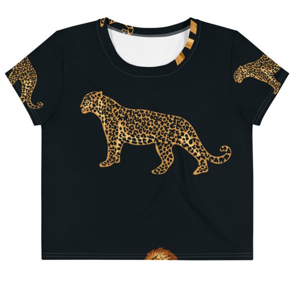 Cheetah Crop Tee
