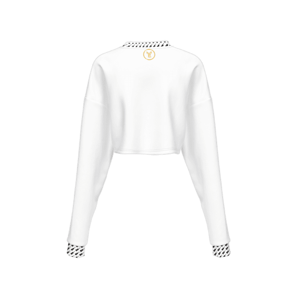 Violin Strings of Love Cropped Sweatshirt - Image 3