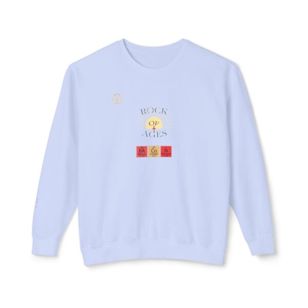 BRIGHT Rock of Ages Unisex Lightweigh Crewneck Sweatshirt - Image 9