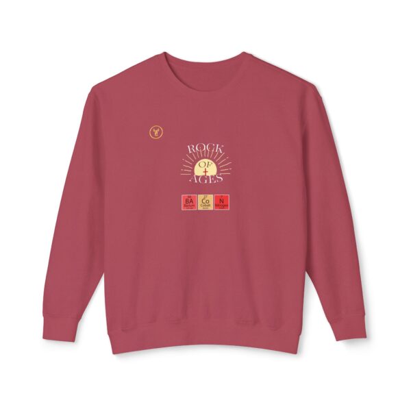 DARK Rock of Ages Unisex Lightweight Crewneck Sweatshirt - Image 21