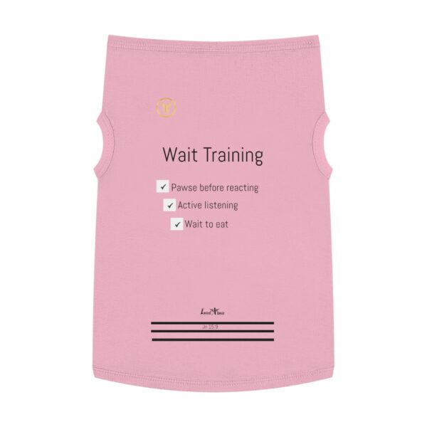 Wait Training Stylish Pet Tank Top - Image 22