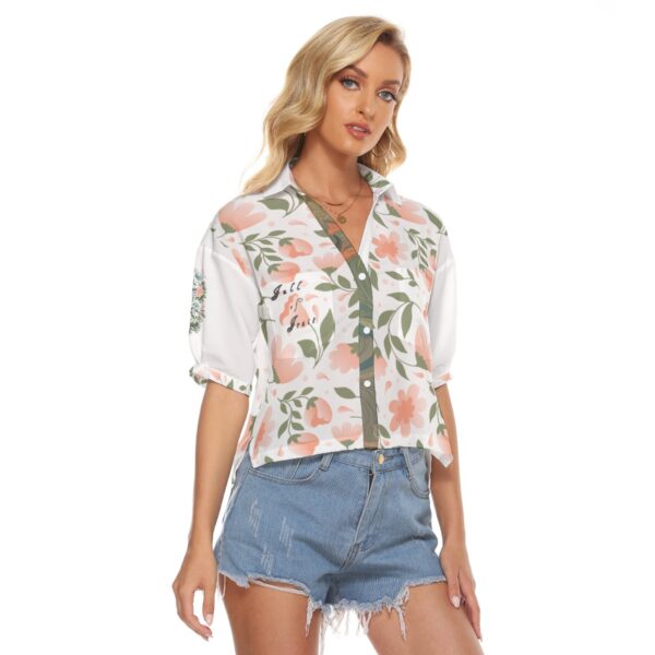 Full of Fruit  V-Neck Tunic Top - Image 2