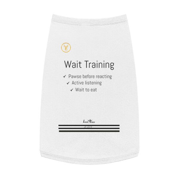 Wait Training Stylish Pet Tank Top - Image 16