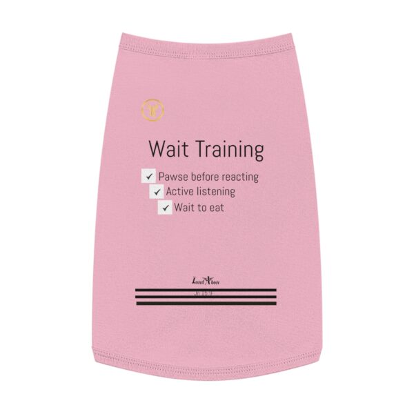 Wait Training Stylish Pet Tank Top - Image 13