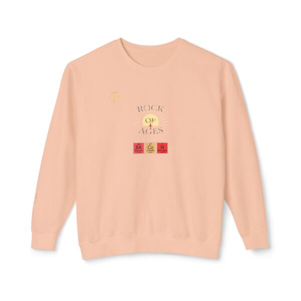 BRIGHT Rock of Ages Unisex Lightweigh Crewneck Sweatshirt - Image 13
