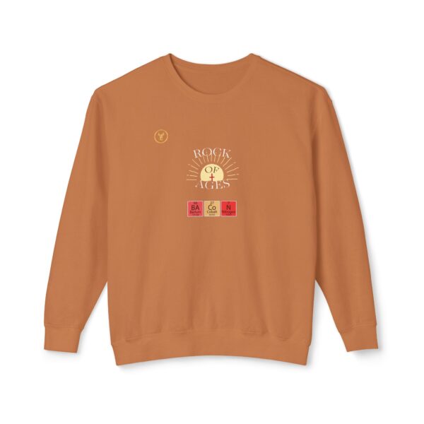 DARK Rock of Ages Unisex Lightweight Crewneck Sweatshirt