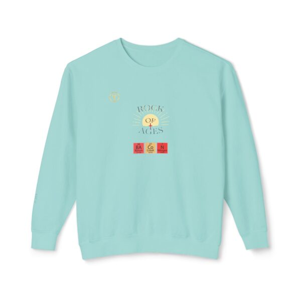 BRIGHT Rock of Ages Unisex Lightweigh Crewneck Sweatshirt - Image 21