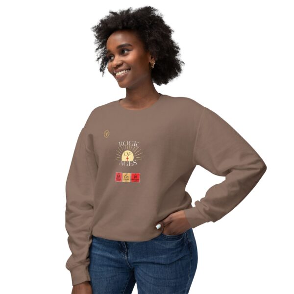 DARK Rock of Ages Unisex Lightweight Crewneck Sweatshirt - Image 7