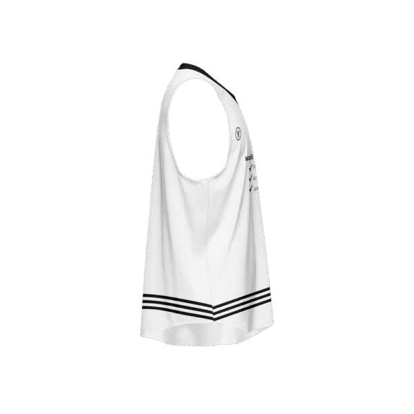Wait Training: War-ship White Top-Performance Mesh - Image 2