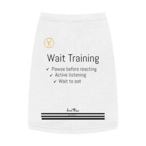 Wait Training Stylish Pet Tank Top