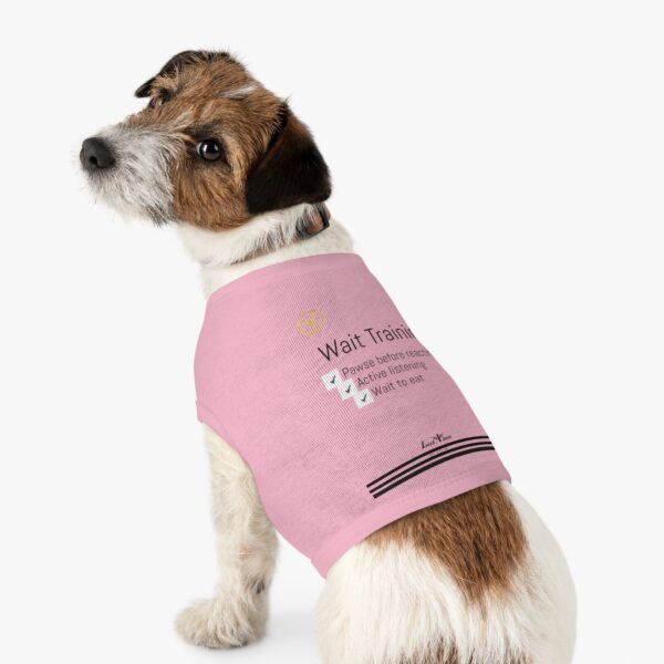 Wait Training Stylish Pet Tank Top - Image 9