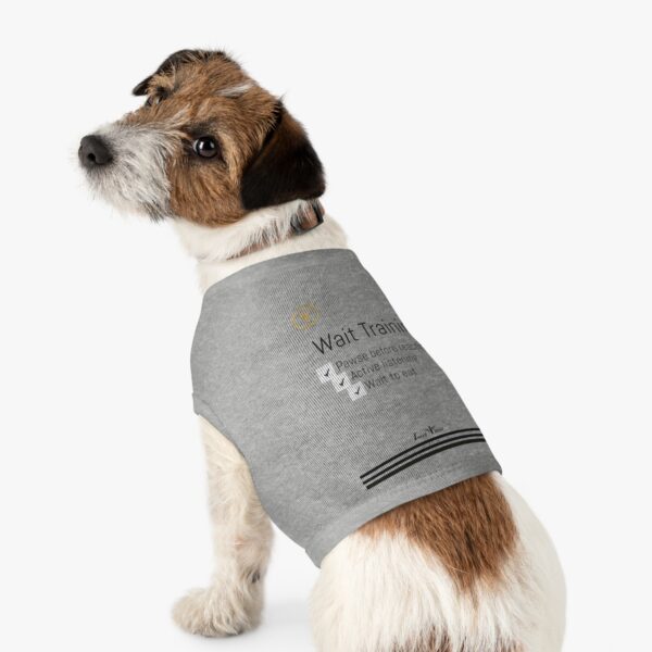 Wait Training Stylish Pet Tank Top - Image 6