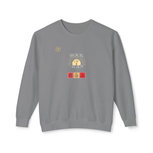 DARK Rock of Ages Unisex Lightweight Crewneck Sweatshirt - Image 13