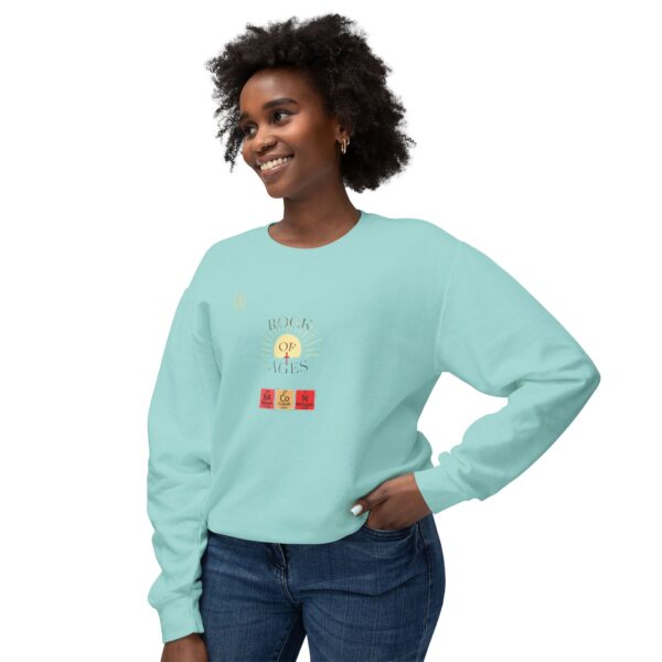 BRIGHT Rock of Ages Unisex Lightweigh Crewneck Sweatshirt - Image 23
