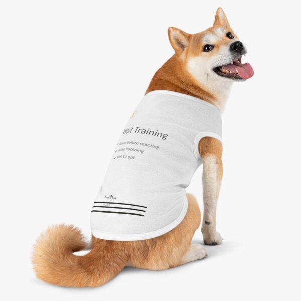 Wait Training Stylish Pet Tank Top - Image 27