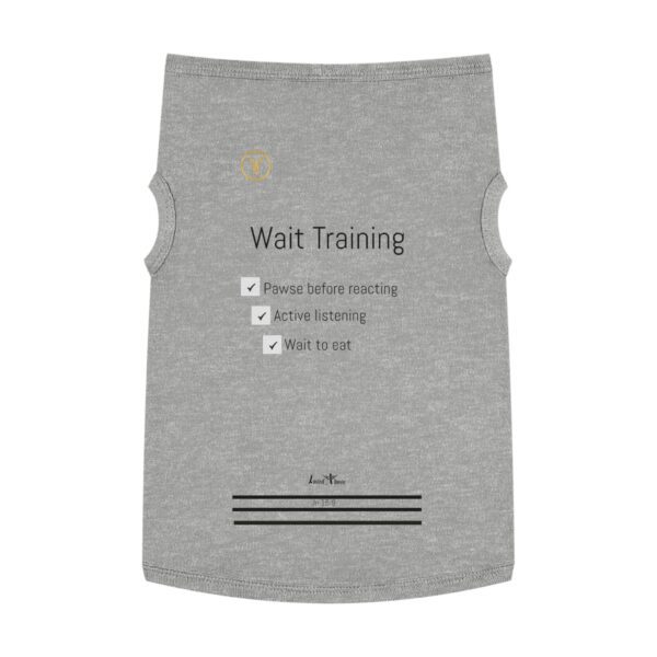 Wait Training Stylish Pet Tank Top - Image 19