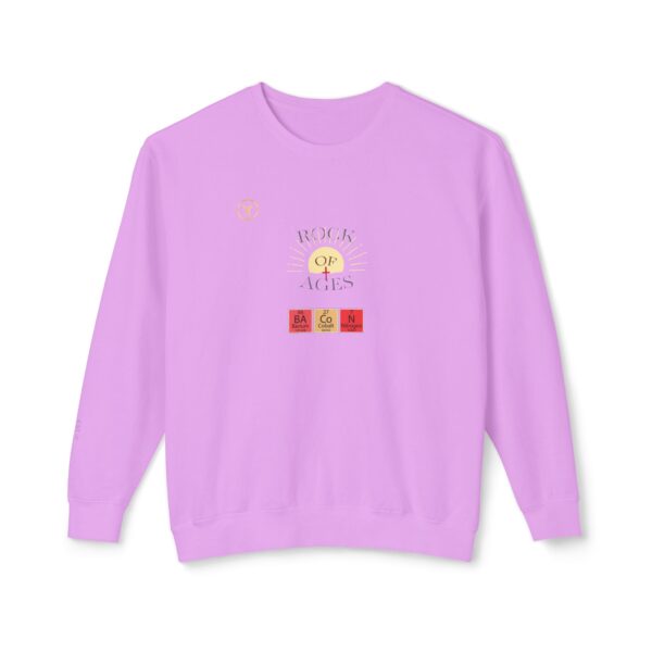 BRIGHT Rock of Ages Unisex Lightweigh Crewneck Sweatshirt - Image 29