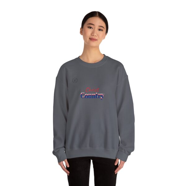 Christ & Country Unisex Crewneck Sweatshirt – - Image 114