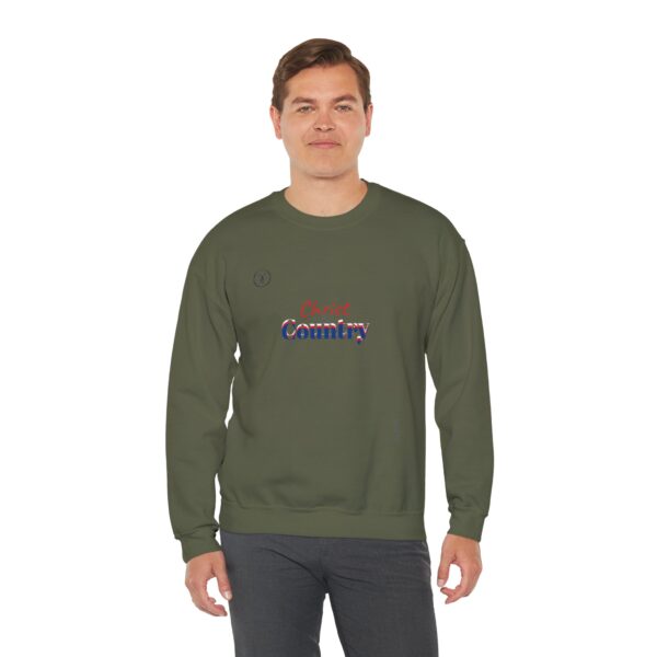 Christ & Country Unisex Crewneck Sweatshirt – - Image 56