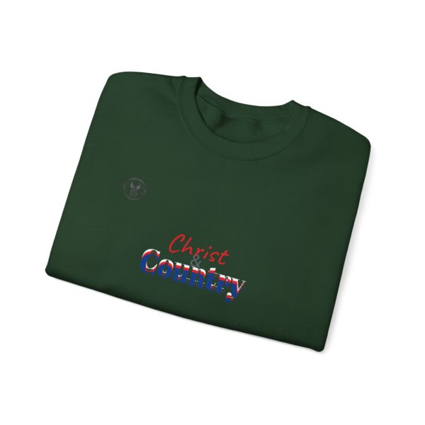 Christ & Country Unisex Crewneck Sweatshirt – - Image 63