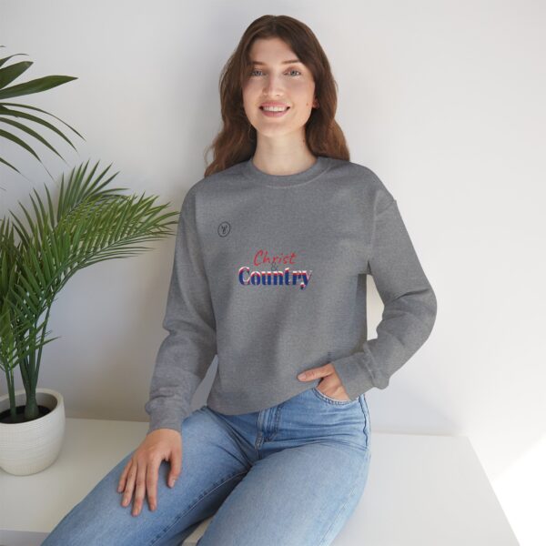 Christ & Country Unisex Crewneck Sweatshirt – - Image 78