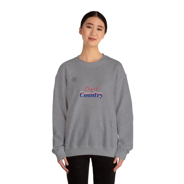 Christ & Country Unisex Crewneck Sweatshirt – - Image 74