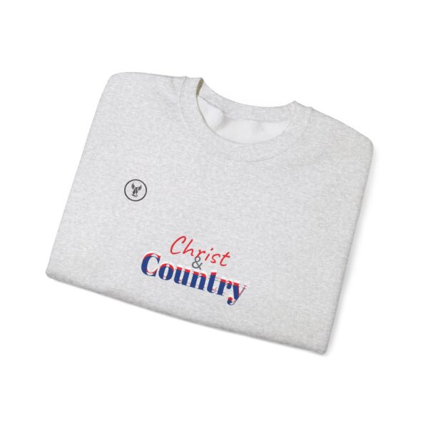 Christ & Country Unisex Crewneck Sweatshirt – - Image 23