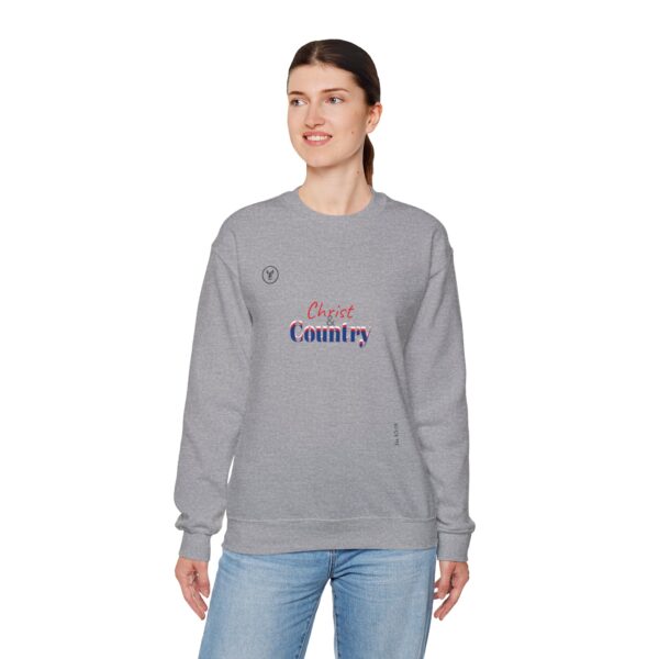 Christ & Country Unisex Crewneck Sweatshirt – - Image 47