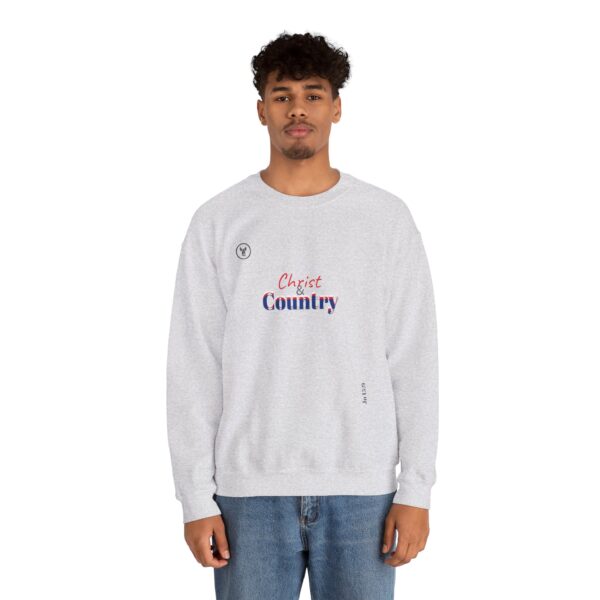 Christ & Country Unisex Crewneck Sweatshirt – - Image 25