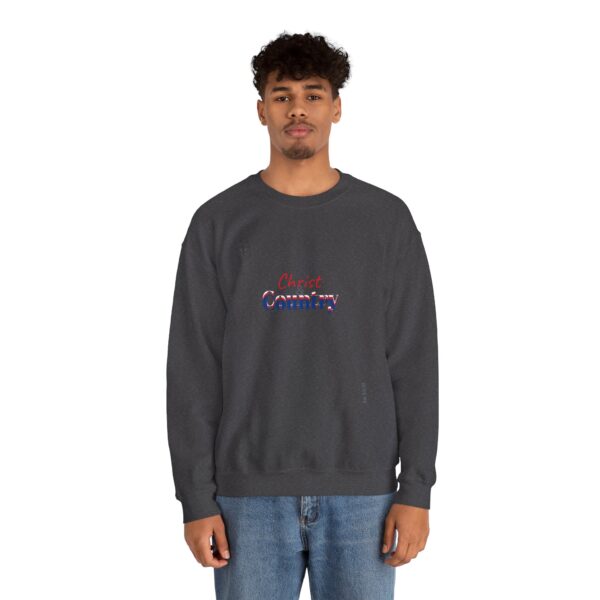 Christ & Country Unisex Crewneck Sweatshirt – - Image 85