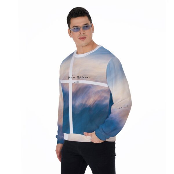You're Welcome Jn 3:16 Sweater - Image 3