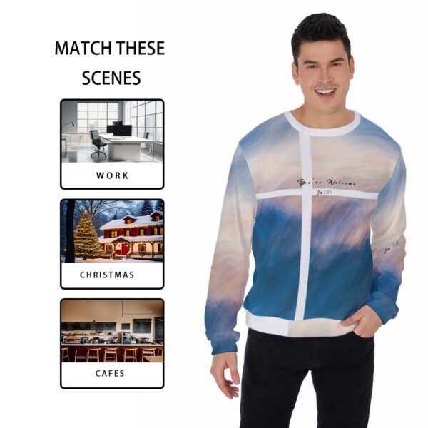 You're Welcome Jn 3:16 Sweater - Image 5