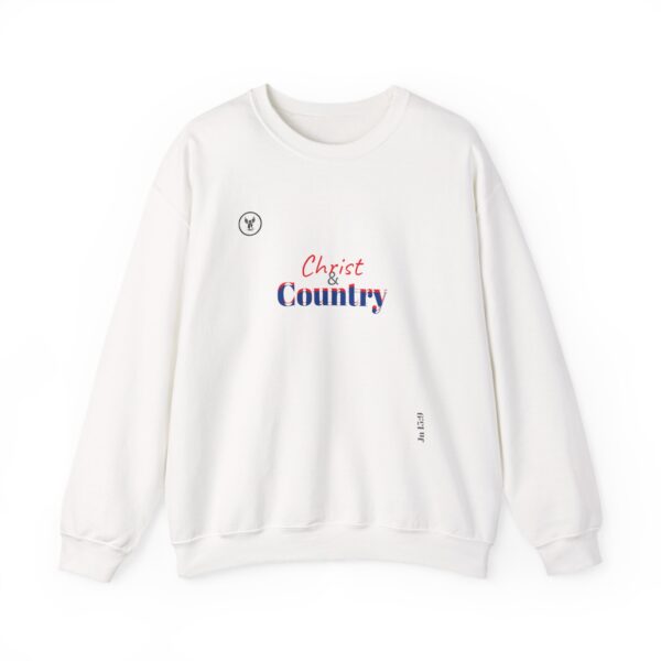 Christ & Country Unisex Crewneck Sweatshirt – - Image 11