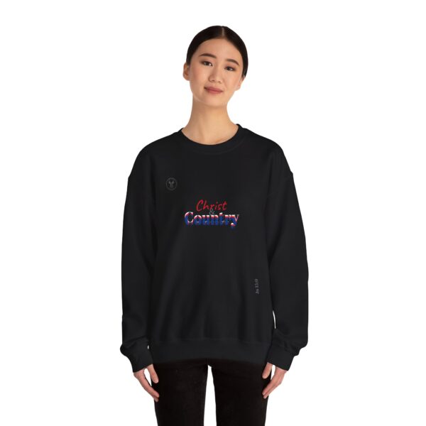 Christ & Country Unisex Crewneck Sweatshirt – - Image 5