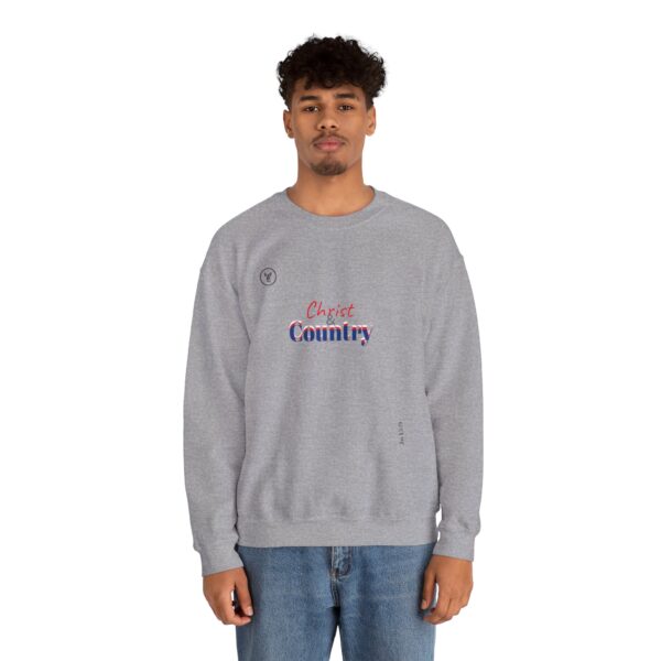 Christ & Country Unisex Crewneck Sweatshirt – - Image 45