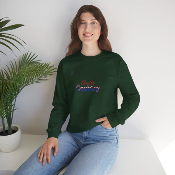 Christ & Country Unisex Crewneck Sweatshirt – - Image 68