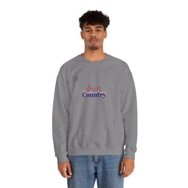 Christ & Country Unisex Crewneck Sweatshirt – - Image 75