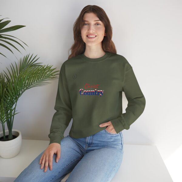 Christ & Country Unisex Crewneck Sweatshirt – - Image 58