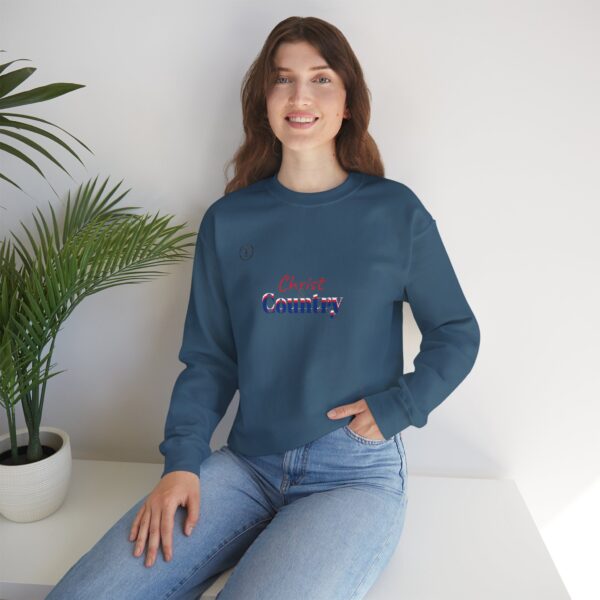 Christ & Country Unisex Crewneck Sweatshirt – - Image 108