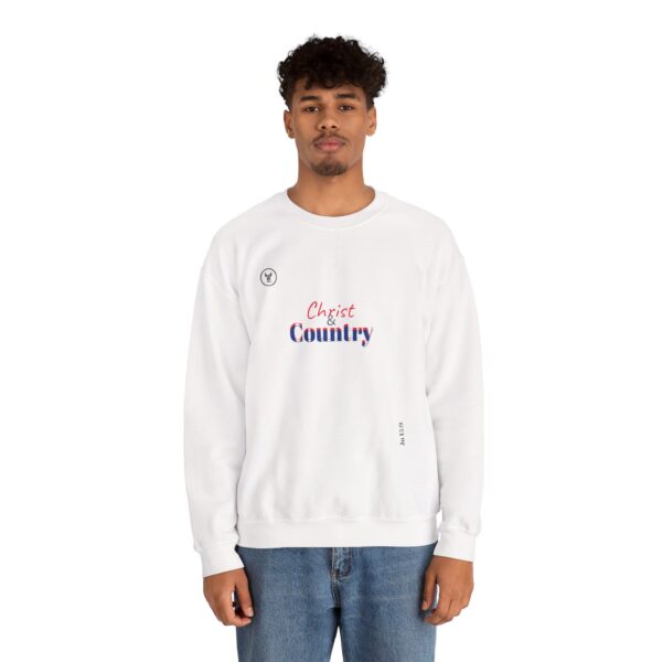 Christ & Country Unisex Crewneck Sweatshirt – - Image 15