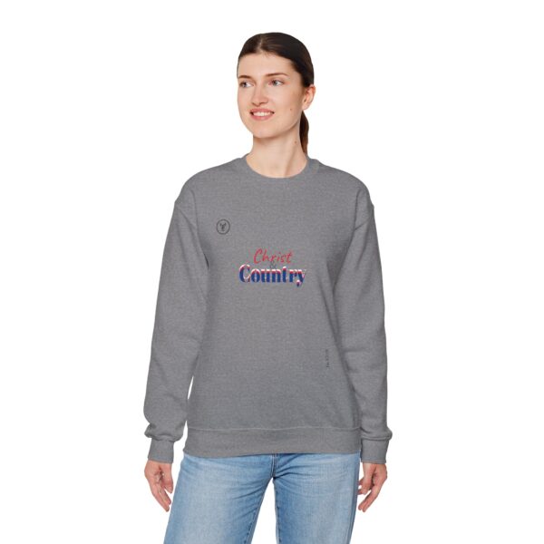 Christ & Country Unisex Crewneck Sweatshirt – - Image 77
