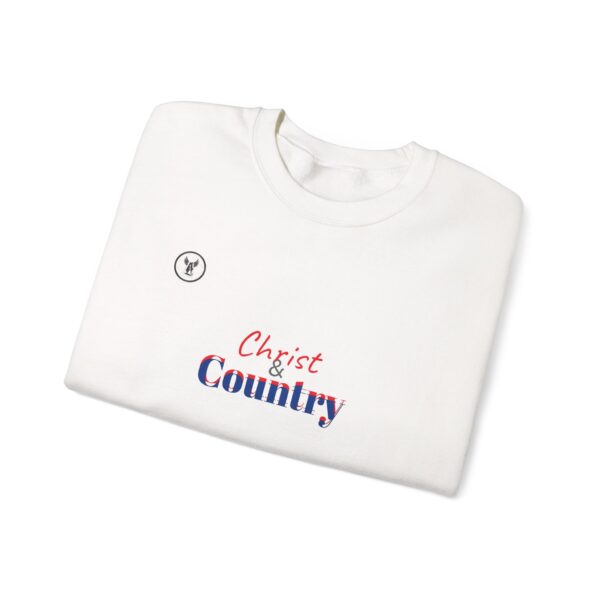 Christ & Country Unisex Crewneck Sweatshirt – - Image 13