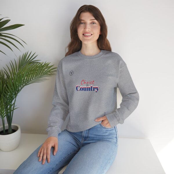 Christ & Country Unisex Crewneck Sweatshirt – - Image 48