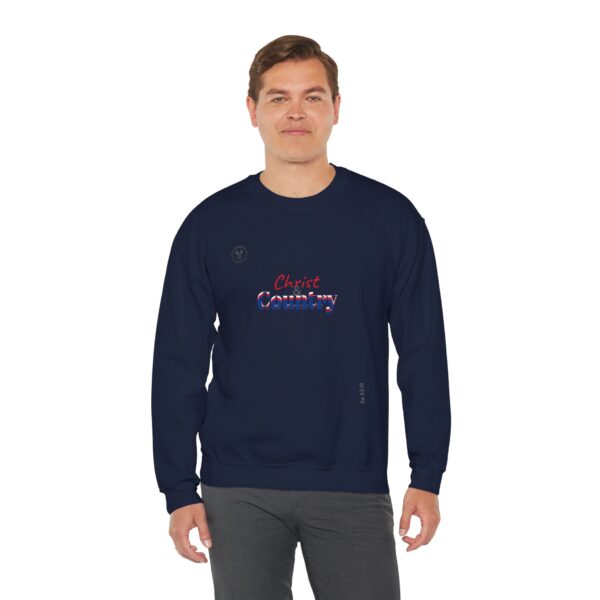 Christ & Country Unisex Crewneck Sweatshirt – - Image 126