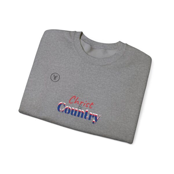 Christ & Country Unisex Crewneck Sweatshirt – - Image 73