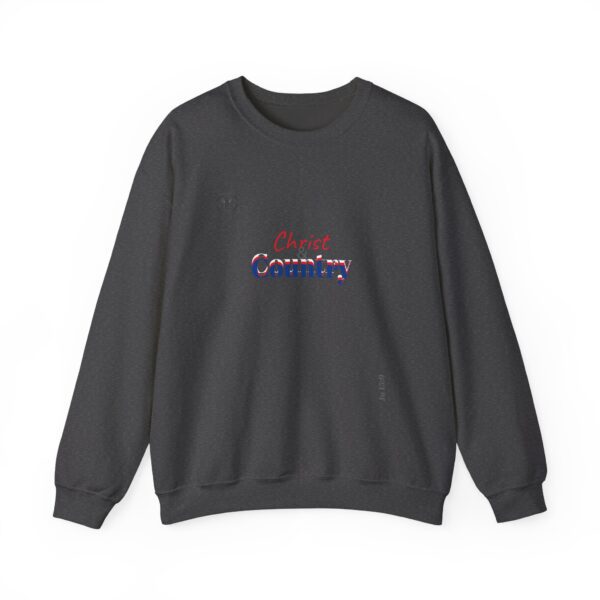 Christ & Country Unisex Crewneck Sweatshirt – - Image 81