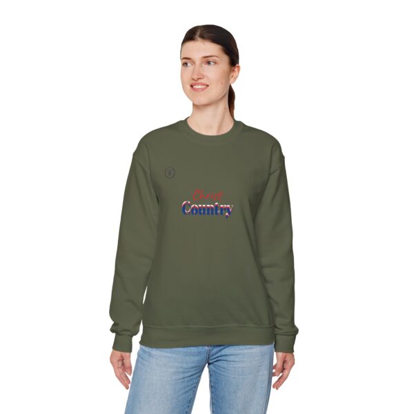 Christ & Country Unisex Crewneck Sweatshirt – - Image 57